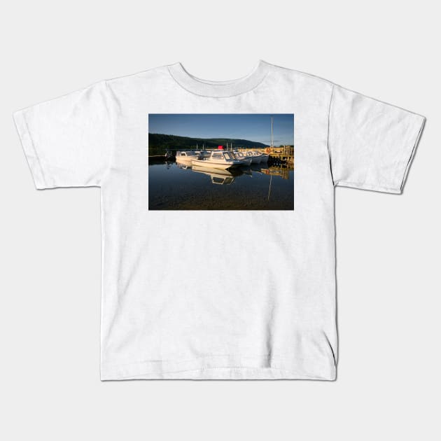 Coniston Water Kids T-Shirt by StephenJSmith